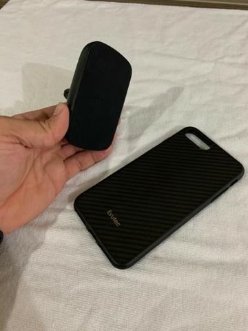 Capa Case Evutec Carbono Para iPhone 8 E 7 Plus C/ Acessório - Foto 2