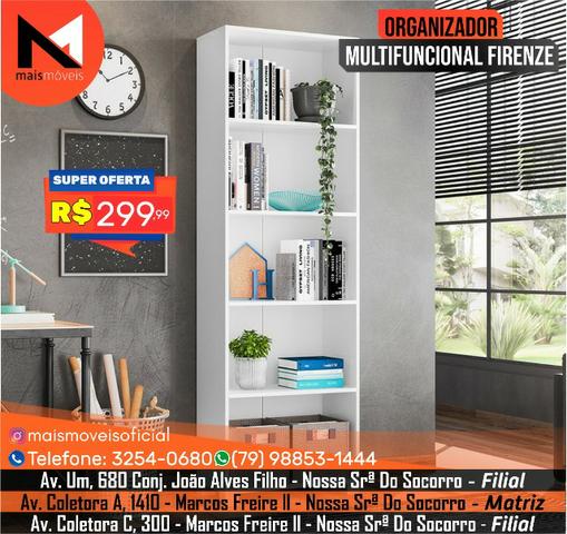 Organizador Firenze Branco - Peternella Móveis