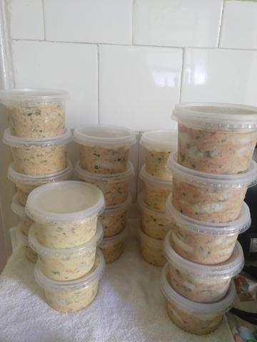 Bolo salgado de pote