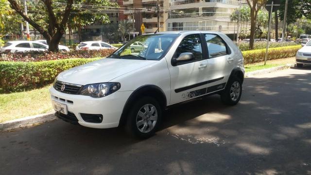 Fiat palio fire way 1.0 15/16 mec. flex branca - Foto 2