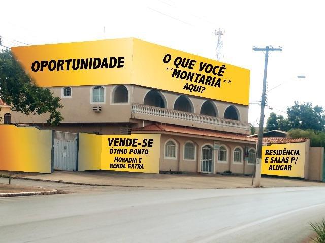 Ponto Comercial em Cuiabá Casa com Salas Comerciais - Sobrado - Foto 2