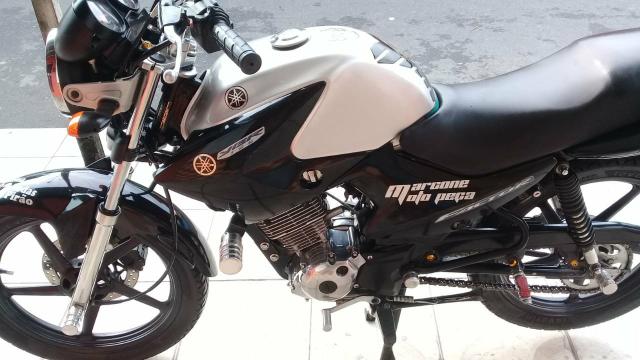 Vendo moto factor 2009 aro de liga leve e pedal toda em dias com Dit e dual em mãos - Foto 2