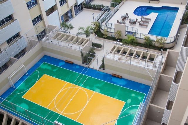 Apartamento de 1 Quarto, Rua 30, Lazer completo, FGTS, Cosmopolitan, Águas Claras - Foto 8
