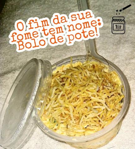Bolo salgado de pote - Foto 3