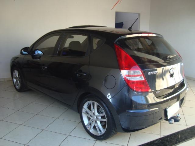 I30 preto onix 2010 completo + automatico + teto + couro - Foto 3
