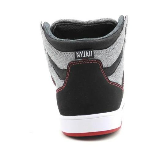 Urgente Tênis DC Nyjah High Black Grey N.40 semi novo top demais - Foto 3