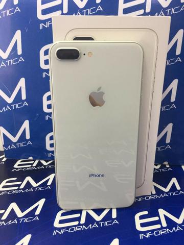 Apple IPhone 8 Plus 64Gb Prata - Seminovo - com nota e garantia, somos loja fisica - Foto 2