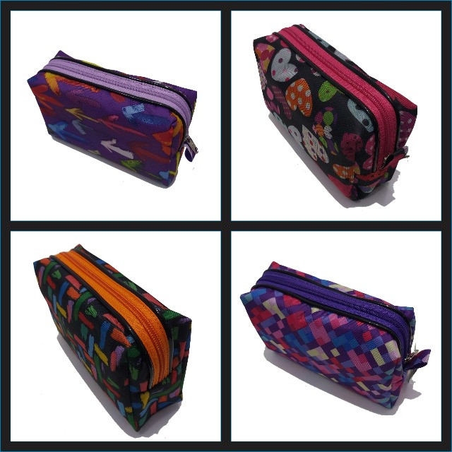 Necessaire Estampada Multiuso Caixa com 12 peças Confecções Michele® - Foto 4