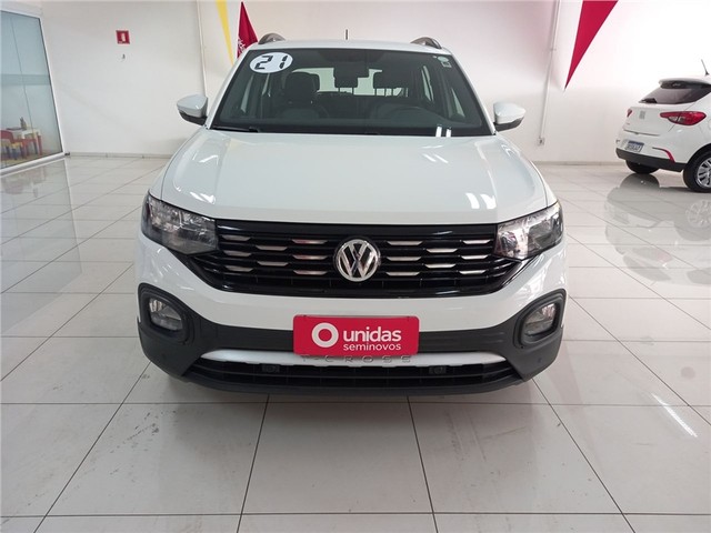 VOLKSWAGEN T-CROSS 2021 1.0 200 TSI TOTAL FLEX COMFORTLINE AUTOMÁTICO