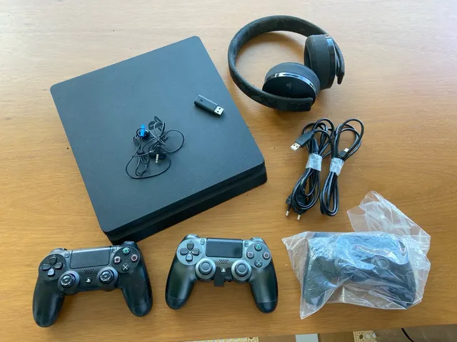 PS4 DA CASAS BAHIA  UNBOXING PLAYSTATION 4 SLIM BUNDLE 12 