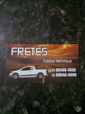 Pequenos fretes - Henrique