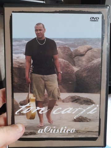 DVD - Ton Carfi - Acustico - Original/Usado