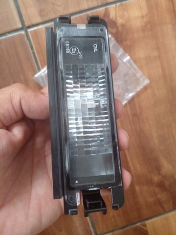 lanterna luz placa logan clio sandero 2007 em diant