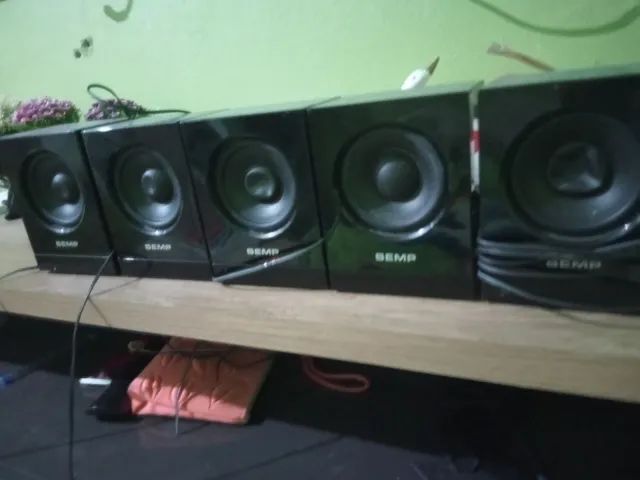 Vendo essas 5 caixas de Homer theaterr todas funcionando  - Foto 3