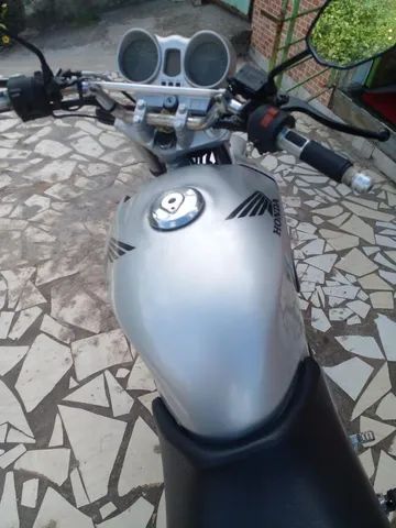 Motocicleta Honda CBX 250 Twister, 2005, cor prata (21514)