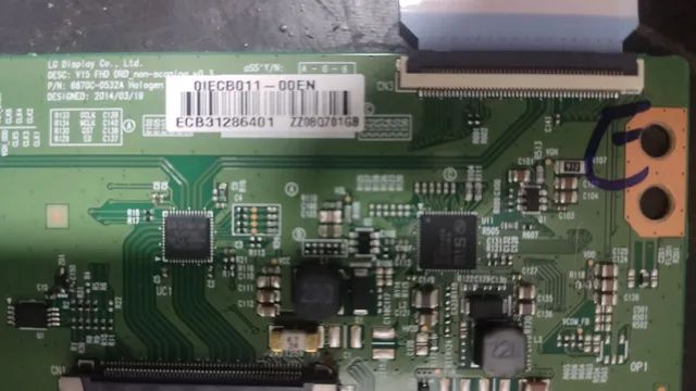 Placa TCOM ECB31286401 para TV LG43LM6300PSB - Foto 3