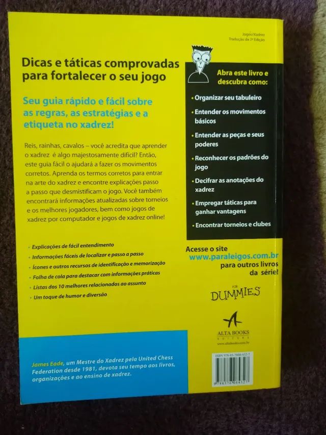 Livro - Xadrez - para Leigos - Eade