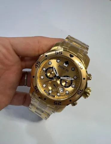 Relógio Invicta Pro Diver Gold 18k