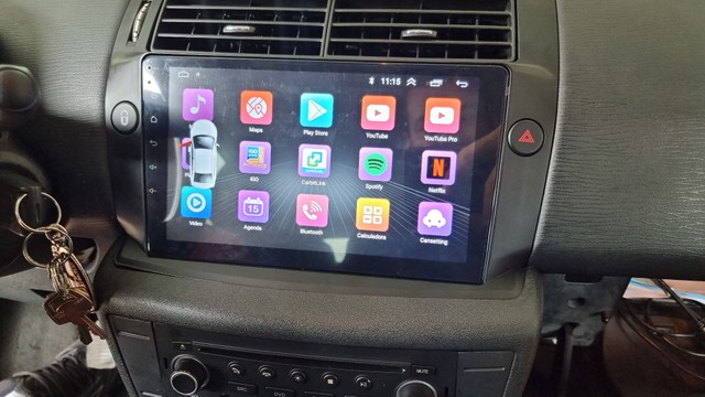 Central multimídia Android Citroën C4 pallas  - Foto 4