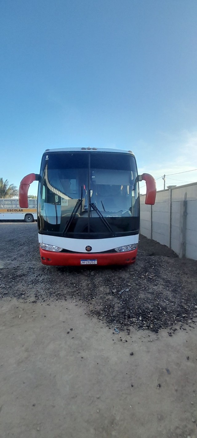 Onibus rodoviário Marcopolo g6 paradiso 1200 ano 2006 motor o500 eletrônico de 360cv