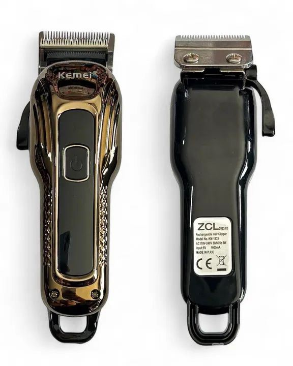 Barbeador Elétrica Profissional Kemei KM-1933 - Foto 2