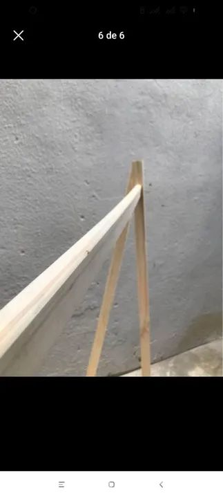 Arara cabideiro de roupa - Foto 3