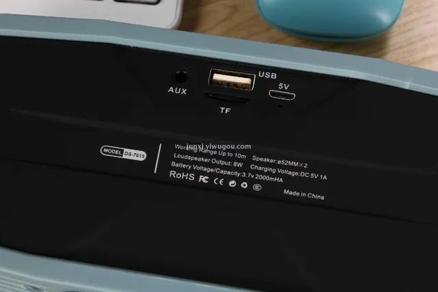 caixa Bluetooth original Daniu DS-7615 com 16W real de potencia e sem distorções,qualidade - Foto 3