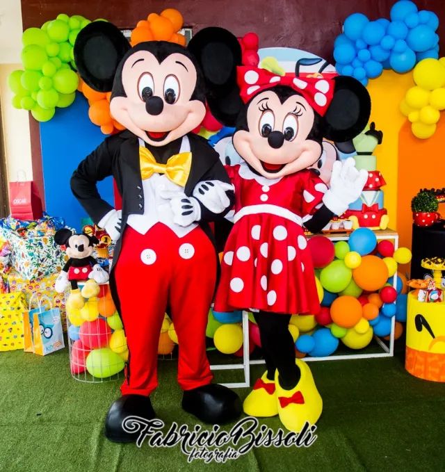 Mickey e Minnie - Animação com personagens vivos  - Foto 5