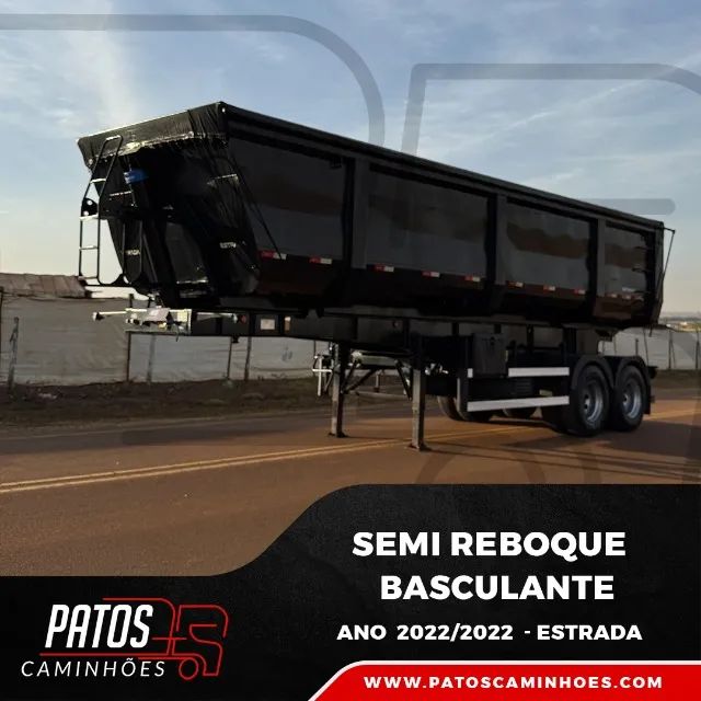 SEMI REBOQUE BASCULANTE ESTRADA 2022/2022 - Foto 5