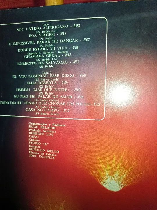 Lp Zé Rodrix Soy Latino Americano - Foto 3