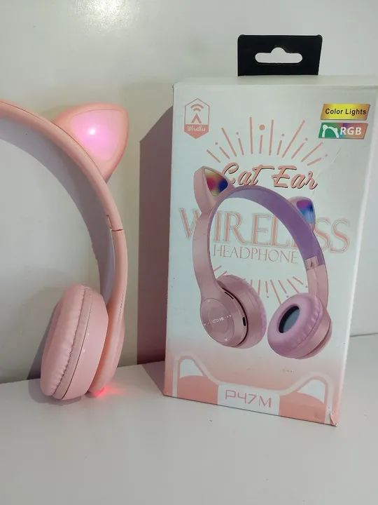 Fone gatinho  - Foto 3