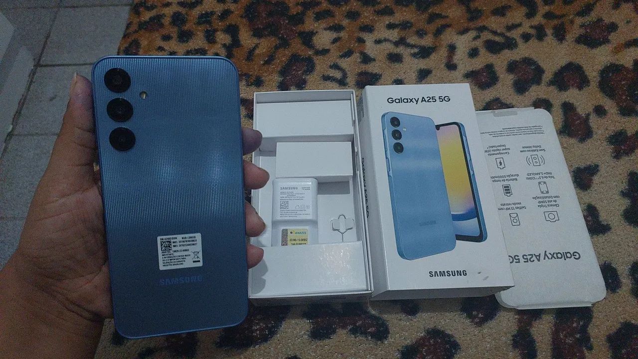 Samsung a25 5g 8gb de RAM 256gb de memória interna celular novo valor ...
