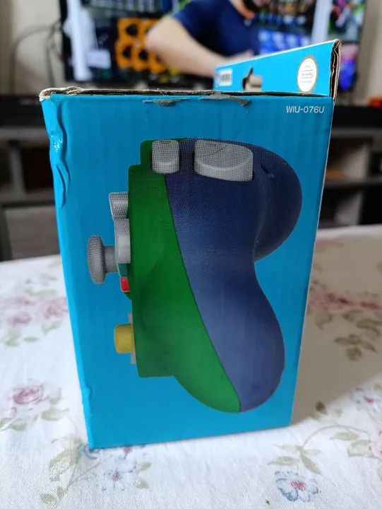 CONTROLE GAMECUBE PARA WII/ WIIU - Foto 3