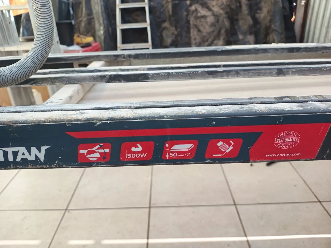 Cortadeira de piso cortag 250 Titan - Foto 5