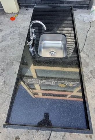 Pia cozinha pedra são Gabriel absoluto  - Foto 5