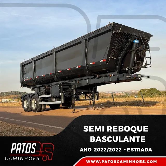 SEMI REBOQUE BASCULANTE ESTRADA 2022/2022 - Foto 3