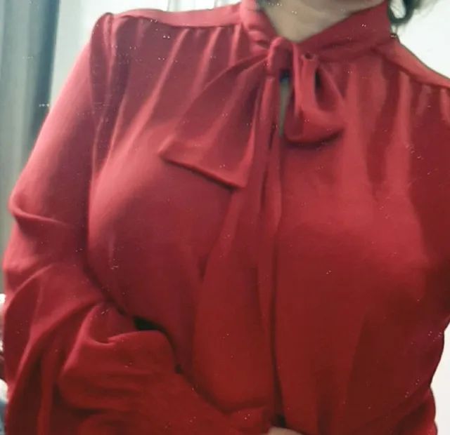 Blusa Crepe Gola Laço  - Foto 3