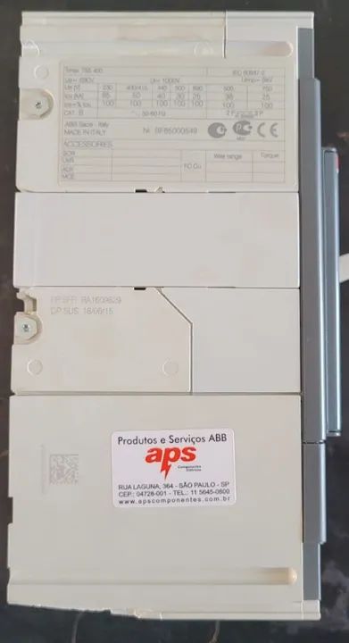 Disjuntor ABB SACE TMAX T5S 400 - Foto 2
