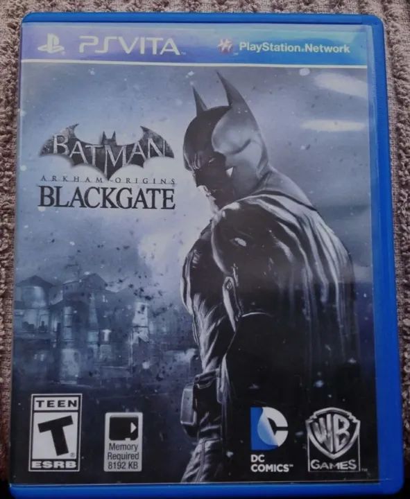 Batman Blackgate Psvita Jogos de Video Game Cascatinha Petropolis 1360189464 OLX