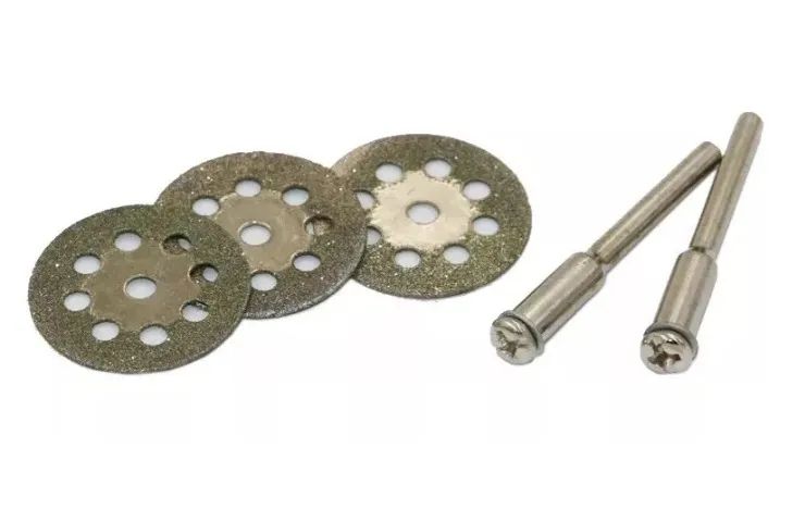 Kit 10 Discos Corte Diamantado 18mm Dremel Micro Retifica - Foto 5