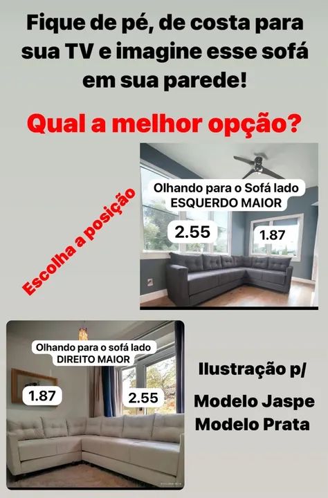 SOFÁ de canto INCRÍVEL abre 4 CAMAS! 6 LUGARES  - Foto 5
