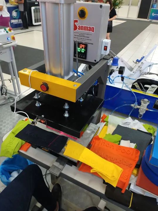 Prensa Térmica pra  Embossing e DTF - Foto 2