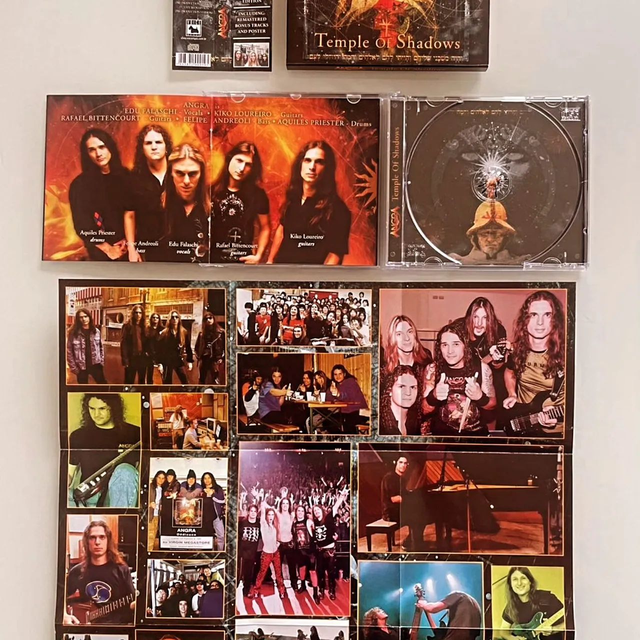 CD lacrado Angra Temple Of Shadows 2003 nova edição - CDs, DVDs