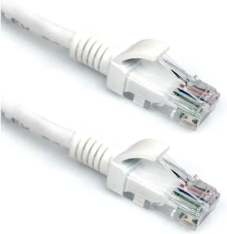 CABO DE REDE PATCH CORD UTP CAT.6 2,5M BRANCO - PLUSCABLE - Foto 2