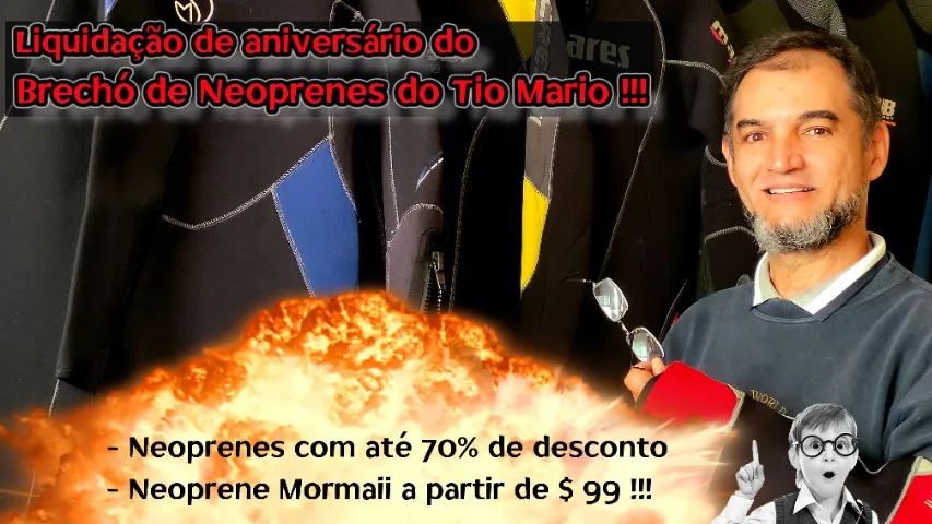 Neoprene Mormaii para o amigo gordinho! - Foto 6