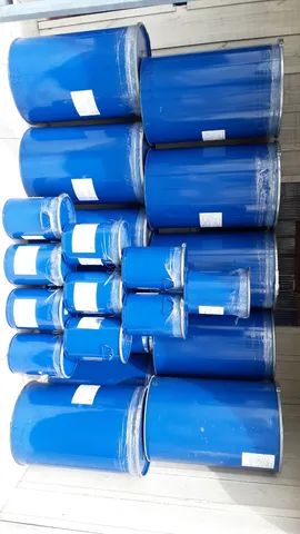 JR Tambores - Tambor Latão 200 Litros Tampa Removível, Cinta e Trava / Semi-Novoss - Foto 4