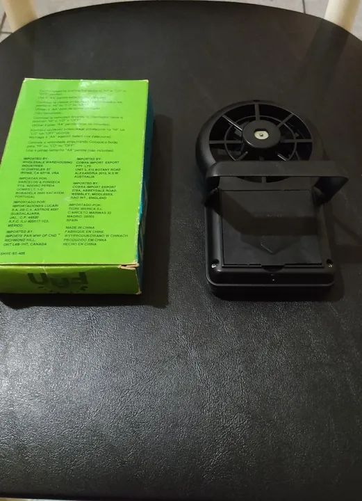 Mini Ventilador de Mesa Portátil - Ideal para Escritório e Viagens - Foto 2