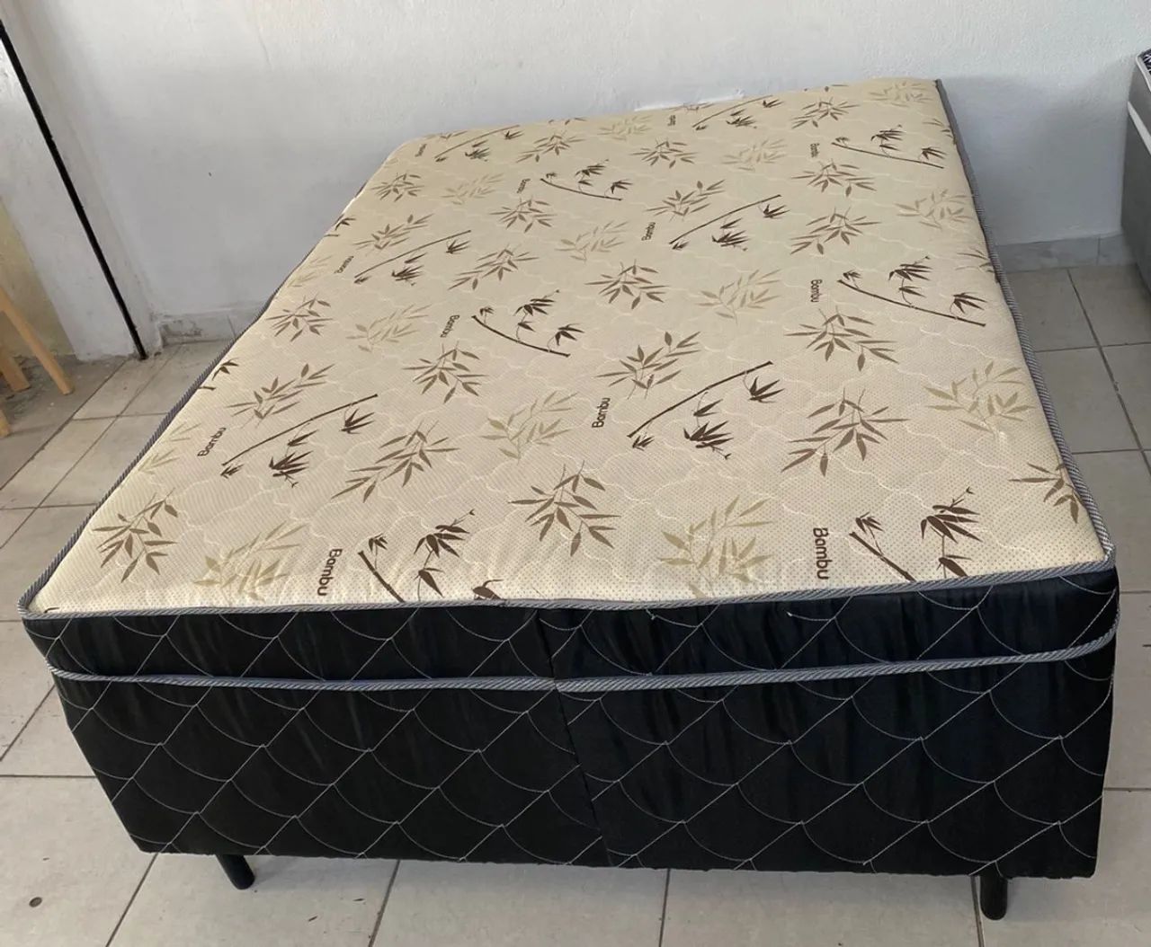 Cama Box casal espuma Densidade 33