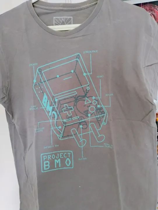 Camiseta BMO Hora de Aventura - P - Foto 3