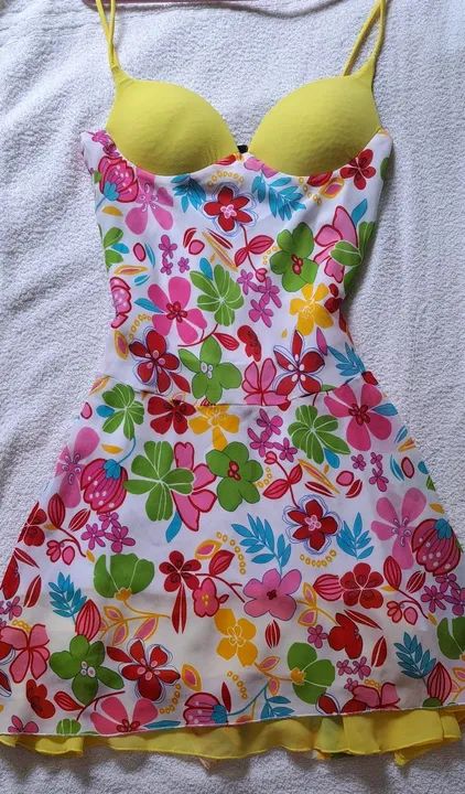 Vestido Floral em Crepe